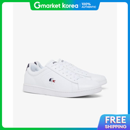 (Lacoste Sports) Lacoste Sports Mens Carnaby Evo Sneakers White/Navy/Red Evr Rz7099M-56N 407
