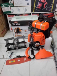 Mesin Potong Rumput TASCO 2Tak + Cultivator Penyiang Gulma