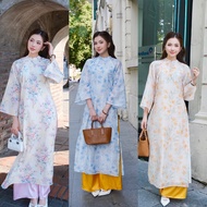 Nguyet Hoa ao dai set - Ann's House, traditional ao dai, modern ao dai, festival ao dai