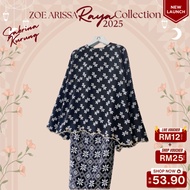 ZOE ARISSA Sabrina Kurung Kedah Muslimah Textured Kurung Songket Sulam Wanita Baju Raya KURUNG MODEN