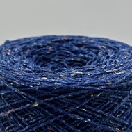 PUQOO Yarn | 50g High Quality Speckled Wool Yarn - Twilight Blue (#0701-002)