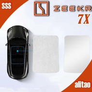 [READY] ZEEKR 7X Sunroof Sunshade Body Kit zeekr 7x Car Decoration Accessories THRH
