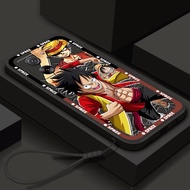 Xiaomi Mi 13T Pro 13 Pro 12T Pro 12 Lite 11T Pro 11 Lite 5G NE Cartoon Anime One Piece Phone Case Straight Edge Square Cover Soft Silicone Shockproof Casing