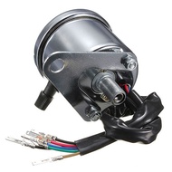 Motorcycle Universal 12V LCD Speedometer Odometer Gauge Dual Purpose with LED Signal Light Backlight