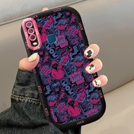 Case For VIVO Y12 Y15 Y17 Y11 2019 Y12i Y3 Y3s 2020 Shockproof Silicone Puzzle People Phone
