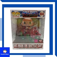Funko Pop 6" Masters Of The Universe - He-Man On Battle Cat # 84 (Flocked) Funko Targetcon Shop Exc