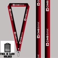 LANYARD CIMB BANK (free id card holder)