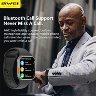 Awei H16 Smartwatch Touch Screen Waterproof Multiple Sports Modes Body Temperature Measurement,Heart