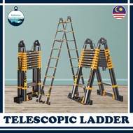 Telescopic ladder Double sided Heavy duty ladder multipurpose ladder Tangga lipat Aluminium Foldable