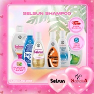 SAMPO SELSUN Shampoo Series | Blue 5 Yellow Gold 7 Herbal Flower anti-Dandruff Shampoo