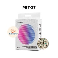 PETKIT 5 IN 1 Mixed Cat Litter (3.6KGx4PACK) | Pasir Kucing Tofu Petkit 小佩5合1活性炭混合猫砂