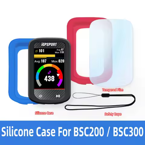 IGPSPORT BSC200 BSC300 Case Bicycle Computer Protection Cover Silicone Color Case Protector (For BSC
