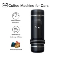 Portable Espresso Machine Italian Coffee Maker 12V Coffee Machine For Nespresso Capsule Spot goods