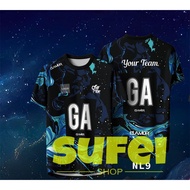 【netball jersey Free customized name & number & logo】 netball jersey FULL SUBLIMATION JERSEY Jersi B