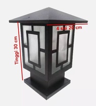 lampu pilar teras P-050 lampu pilar depan minimalis teras depan outdoor pagar minimalis teras taman