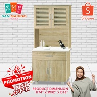 SA 2.5 Feet Full Height Kitchen Cabinet / Cooking Cabinet / Kitchen Cabinet / Food Cabinet