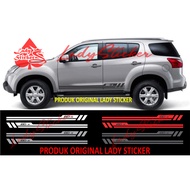 Cutting sticker car mux sticker car sticker isuzu mux