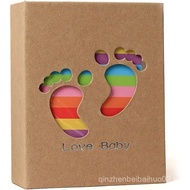 Baby Footprint Photo Album 4x6 100 Photos