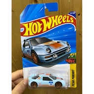 JFN79 Hot Wheels Ford RS200 Blue Model Car Toy