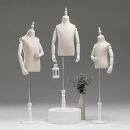 Children's Mannequin with Arms Sizes 2, 4. 6. 8 Years Old with White Arms