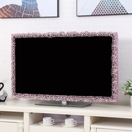 19-24 inch ❤ Computer LCD Monitor Frame Cover ❤ 32-37 inch / TV cover / 50-55 inch / ultra-thin LCD display cover / home decoration / lace flower cover / desktop hanging flat universal 43-48 inch / TV frame dust cover