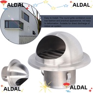 ALDAL Air Vent, Round Stainless Steel Wall Vent Cover, Durable Decorative External Extractor Vent Ex