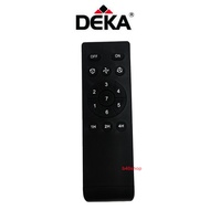 Deka Compatible DC Motor Ceiling Fan Remote Control with 7 Speeds + 7 Reverse