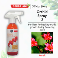 Serbajadi Orchid Spray 2 - for flowering Plant Food Fertiliser | Ready-to-Use | Special Formulated for Orchids | Orchids Flowering Inducer | Improve Flowering Stage in Orchids | 300ml