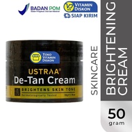 UstRAA DeTan Cream Brightens Skin Tone 50GR | Mencerahkan Wajah dan Mengembalikan Warna Asli Kulit