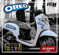 Sticker Striping Lis Variasi All Scoopy OREO A-03
