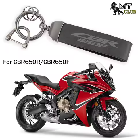 For Honda CBR650R CBR650F CBR650 R/F CBR 650R 650F CBR 650 F R Motorcycle High-Grade leather Rope Ke