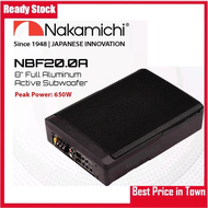 [JIMAT KINGS] Nakamichi NBF20.0A - 8 inch Full Aluminum Active Subwoofer | Underseat Subwoofer | Woo
