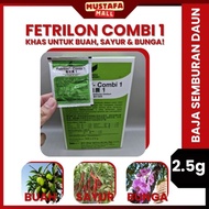 Baja Semburan Foliar Fetrilon Combi 1 Mikroelemen Lengkap 2.5g