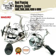 Reel Pancing Maguro Zander 1000 - 6000 Original (9+1 Bearing) Power Handle  - Toms Fishing