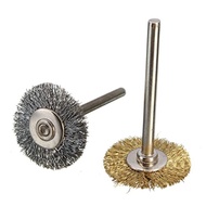 💥READY STOCK💥Mini Rotary Brass & Steel Wheel Brush for Metal Cleaning (1Piece)