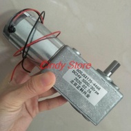 600JSX-4468 7144 Square Turbo-Worm Gear Reduce Box Self-Lock 12V 24V Motor High Torque Speed 1/5/10/