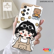 HP Samsung Galaxy A53 5G Case - Rajacase - Samsung A53 5G casing - Cartoon Softcase Motif - Cellphon