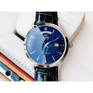 Orient FEV0V003DH men's watch - Attractive blue with beam brush dial