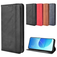Suitable for OPPO Reno6 5G Phone Case Reno6 Pro Plus Phone Leather Case Magnetic Flip Card Case+Protective Case SHS