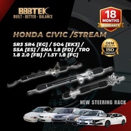 BBB TEK New Steering Rack Assy Honda Civic 1992-2021 SR4 SR3 EG/SO4 EK3 /S5A ES/STREAM RN1 RN3/SNA/T