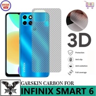 GARSKIN INFINIX SMART 6 SKIN HANDPHONE CARBON 3D