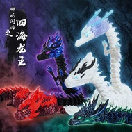 3d Printing Nezha Brain Four Sea Dragon King Crafts Ornaments Toys Joint Movable