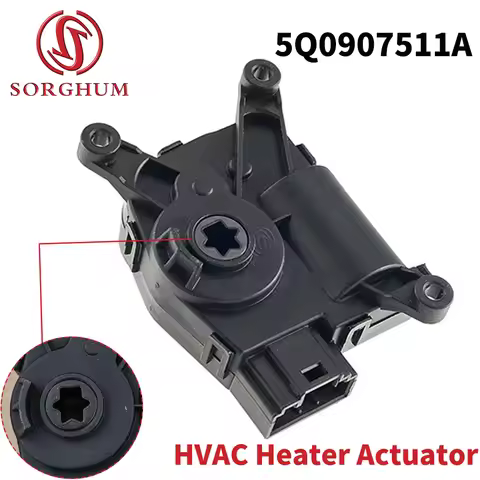 5Q0907511A HVAC Heater Blend Flap Actuator Servo AIR Motor 5Pins for VW Variant 3G Golf (5G) AUDI A3