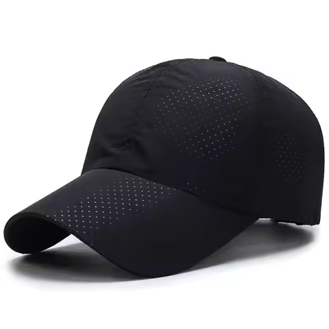 Hat Men Spring Summer Solid Color Mesh Cap Baseball Cap Women Autumn Korean Edition Sunscreen Hat Me