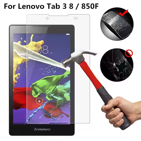 Tempered Glass For Lenovo Tab 3 8 8 Plus 8.0 inch 850F 850M 850L 850 TB-8703X TB-8703F TB-8703N P8 T