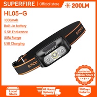 SUPERFIRE HL05-G Multi mode inductive headlamp