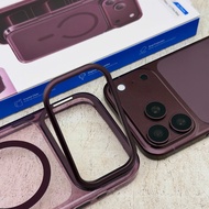 Keephone Magicam Transparent Case Shockproof Metal Camera Edge Foldable Stand for Iphone 17 18 ProMa