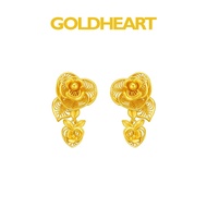Goldheart 999 Gold Petal Promise Earrings