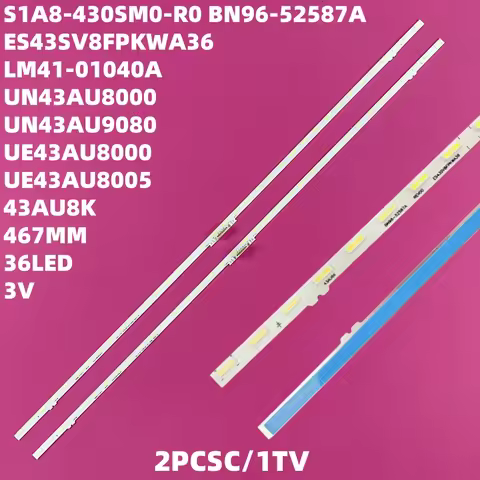 LED Backlight Strips For HG43AU800 HG43BU800 LS43BM700 LS43BM702 UA43AU8000 Bar S1A8-430SM0-R0 LM41-