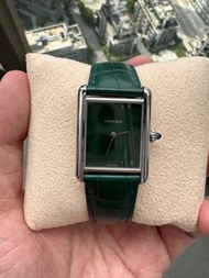 Cartier Tank Must Watch Green